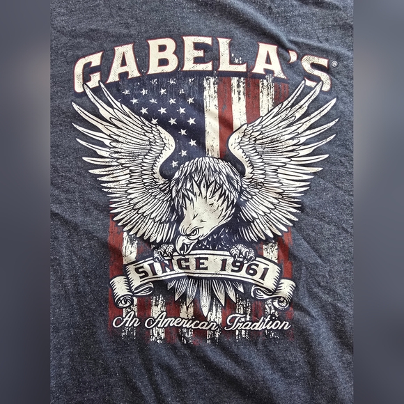 Cabela's Patriotic T-Shirt - Picture 1 of 4